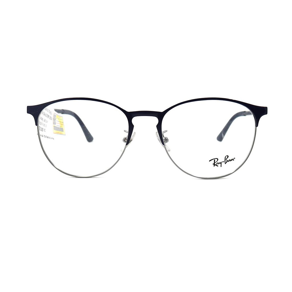RB6375F-(Hàng chính hãng) Gọng kính nam nữ Rayban (55-18-145) màu sắc thời trang, thiết kế dễ đeo bảo vệ mắt