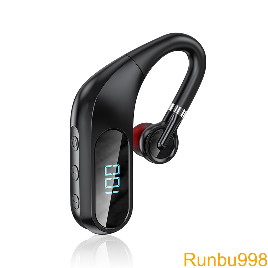 Tai nghe nhét tai bluetooth v5 0 khử tiếng ồn thích hợp cho khi đạp xe thể thao