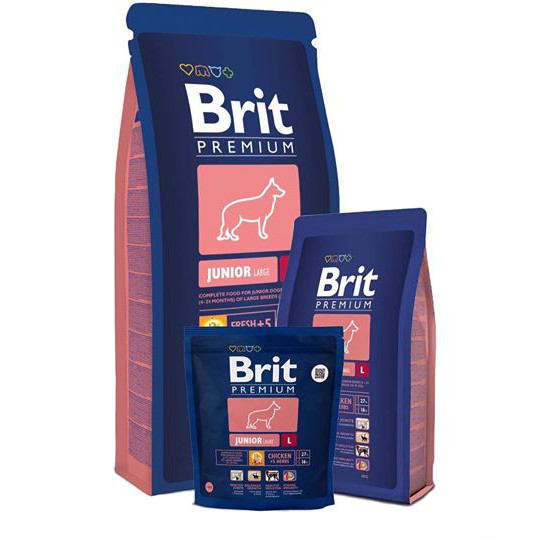 Thức ăn cho chó Brit Premium Junior L 15Kg