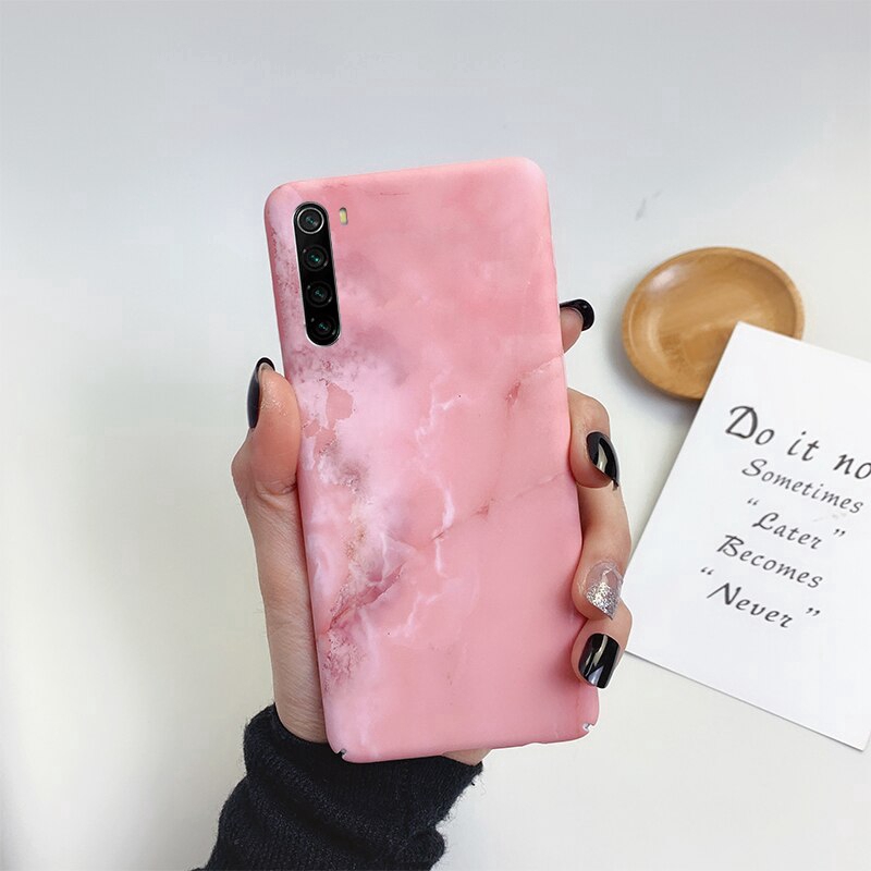 For Samsung Galaxy Note 10 Plus S10 S10E S9 S8 Plus Marble Gold Crack Hard PC Case Cover For Samsung Note 10 Fundas