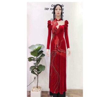 Váy da lộn và voan 450k