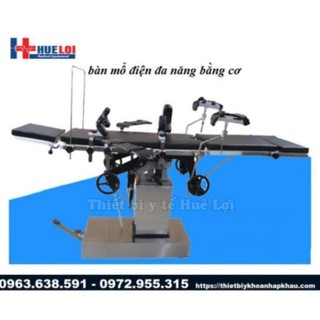 GIƯỜNG MỔ NGOẠI KHOA BẰNG CƠ