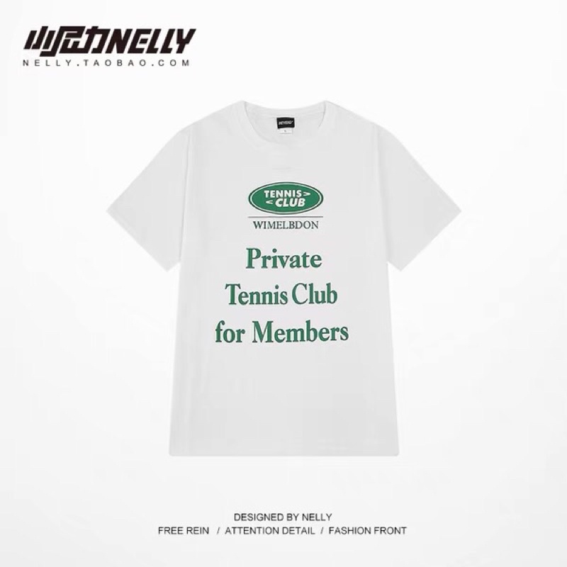 Áo phông nelly heybig sale (có sẵn) tennis club