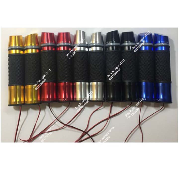 Bao tay nắm xe máy gù vát có đèn led