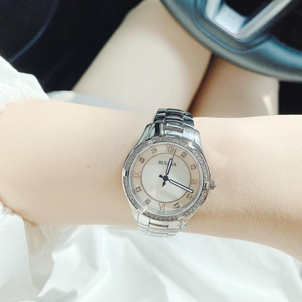 Đồng Hồ nữ Bulova Classic Quartz Crystal 96L265