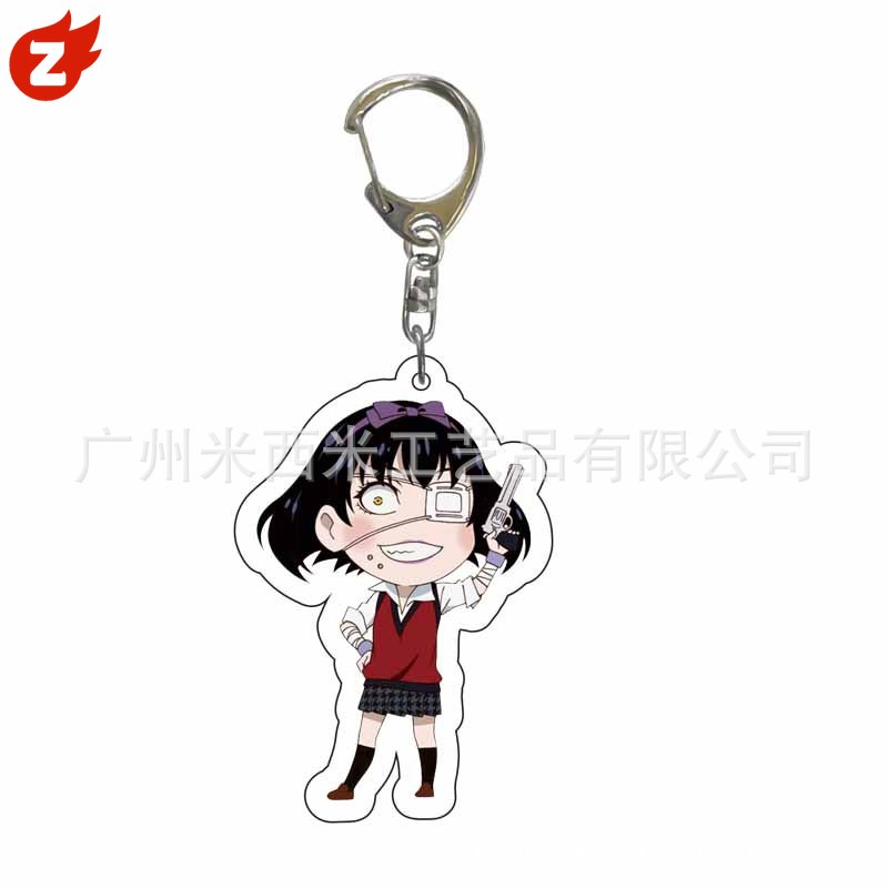 1 Móc Khóa Acrylic Hình Nhân Vật KAKEGURUI Jabami Yumeko