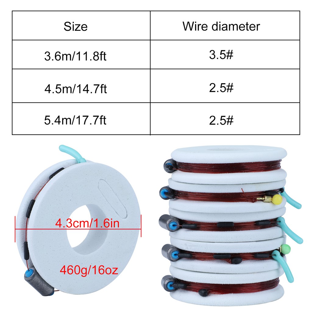 Bộ dây câu cá Sougayilang chất liệu sợi nylon kèm phao