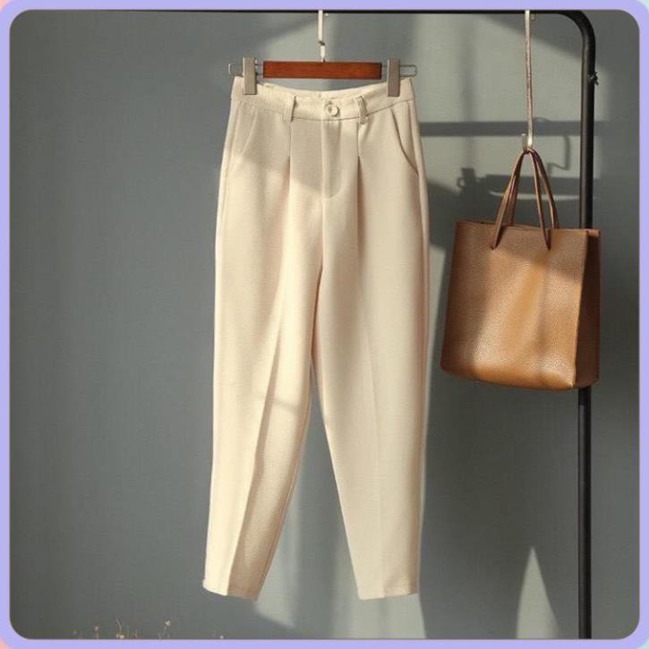Quần Baggy Công Sở- Quần ÂU công sở cạp khóa thanh lịch đủ màu chất mát, dày dặn đứng form ĐỦ SIZE -  [ HÀNG CAO CẤP] | BigBuy360 - bigbuy360.vn