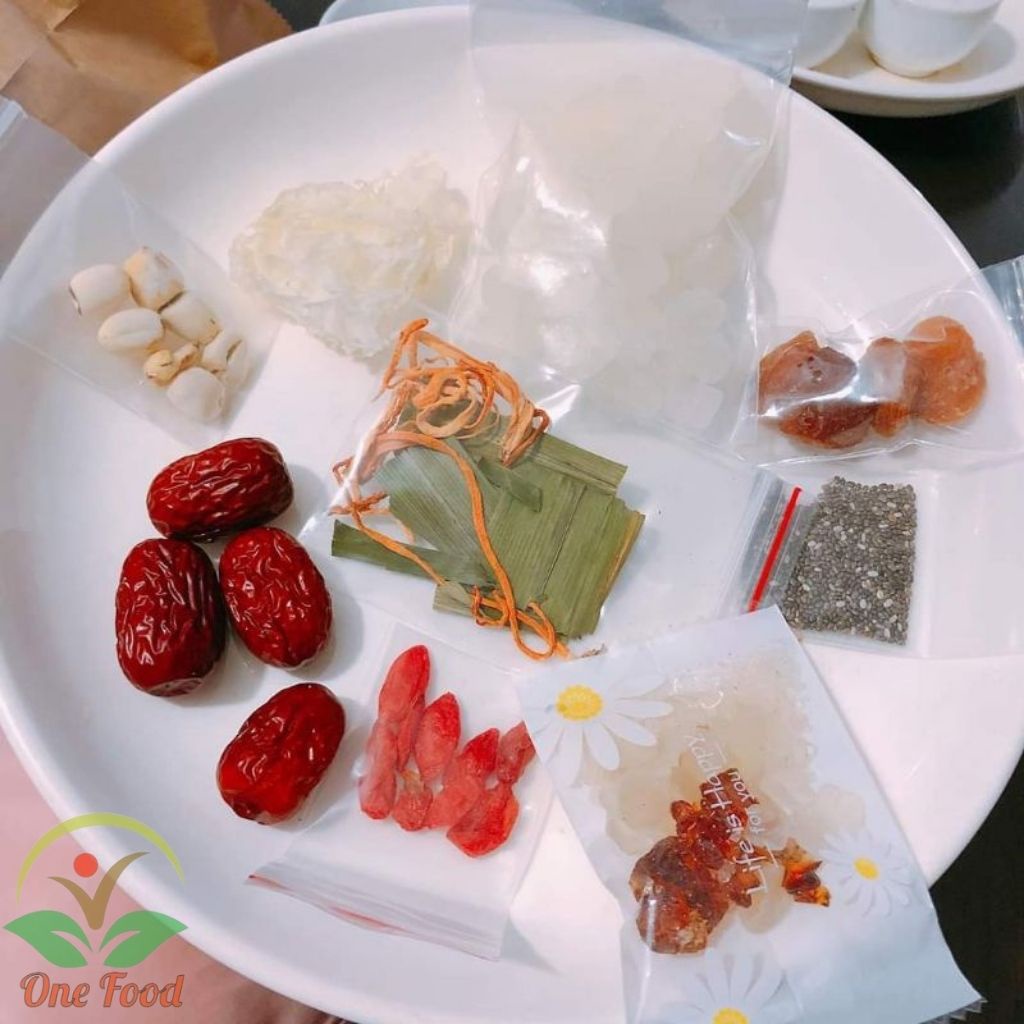 Chè Dưỡng Nhan  Shop Onefood68 Đồ Uống Dinh Dưỡng Set 12 Vị