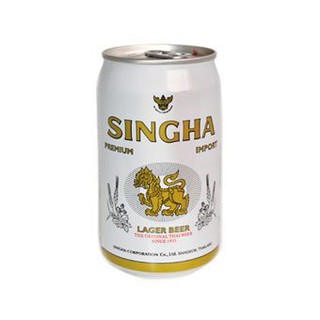 Bia Singha 5% – Lon 330ml thùng 24 lon