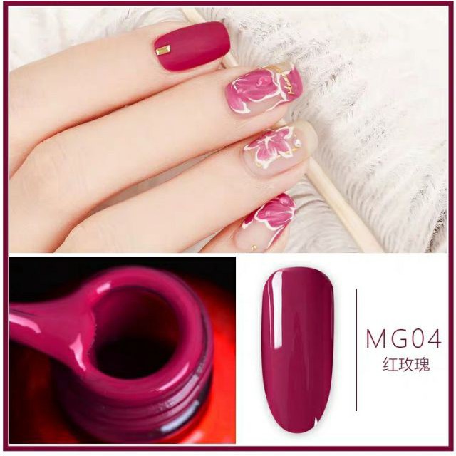 Sơn Gel Kaniu bền màu cực kì mướt 12ML (Dành cho tiệm nail chuyên nghiệp) MG - BUMSHOP79