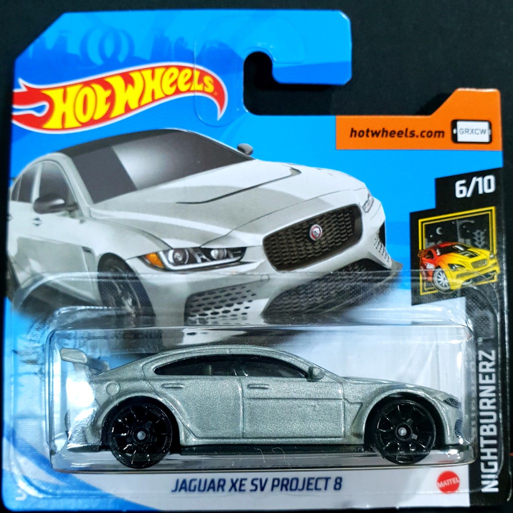 Xe Mô Hình Hot Wheels Jaguar XE SV Project 8 (Short Card) tỉ lệ 1/64 - Xe Hotwheels Jaguar XE SV - Aust Shop Hobby