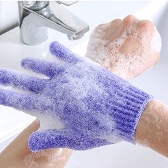 Găng tay tắm tẩy tế bào chết Găng tay tẩy da chết NAVI