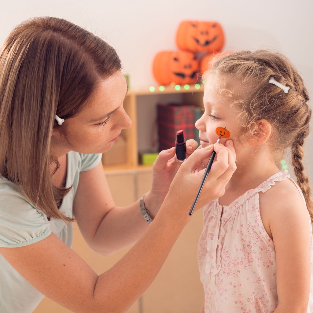 Set 4 Kẹp Tóc Hình Xương Chó Hóa Trang Halloween / Giáng Sinh