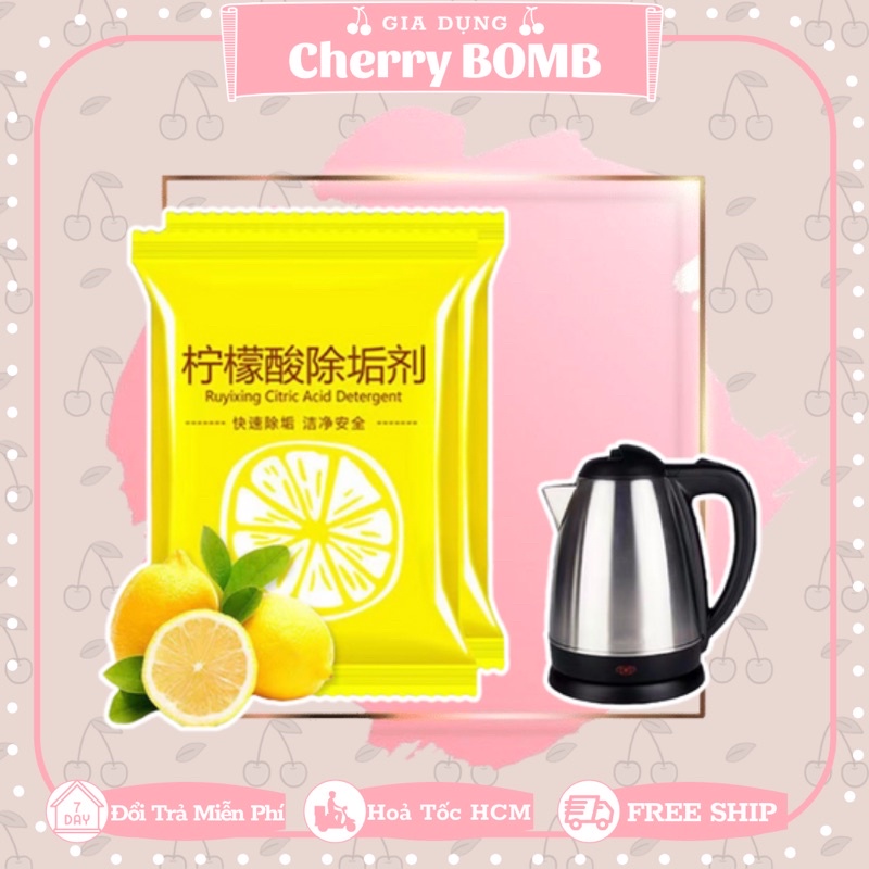 Bột Tẩy Cặn Bình Đun Nước, Nồi Hấp, Máy Ủ Sữa,… Vệ Sinh Vòi Nước Nhà Tắm