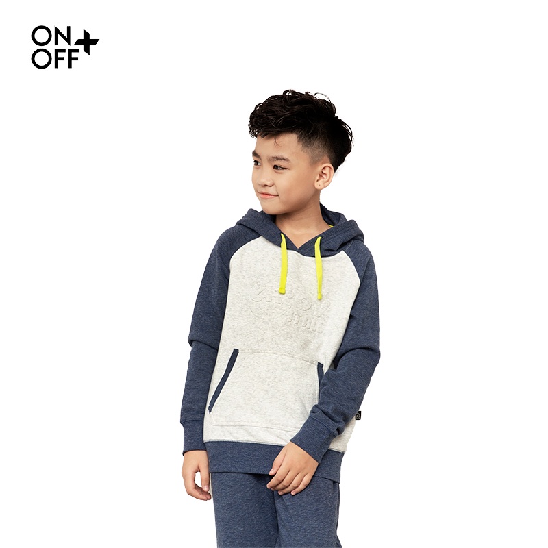 Áo nỉ hoodie bé trai ONOFF mềm mại, không nhăn nhàu - H13TH18001