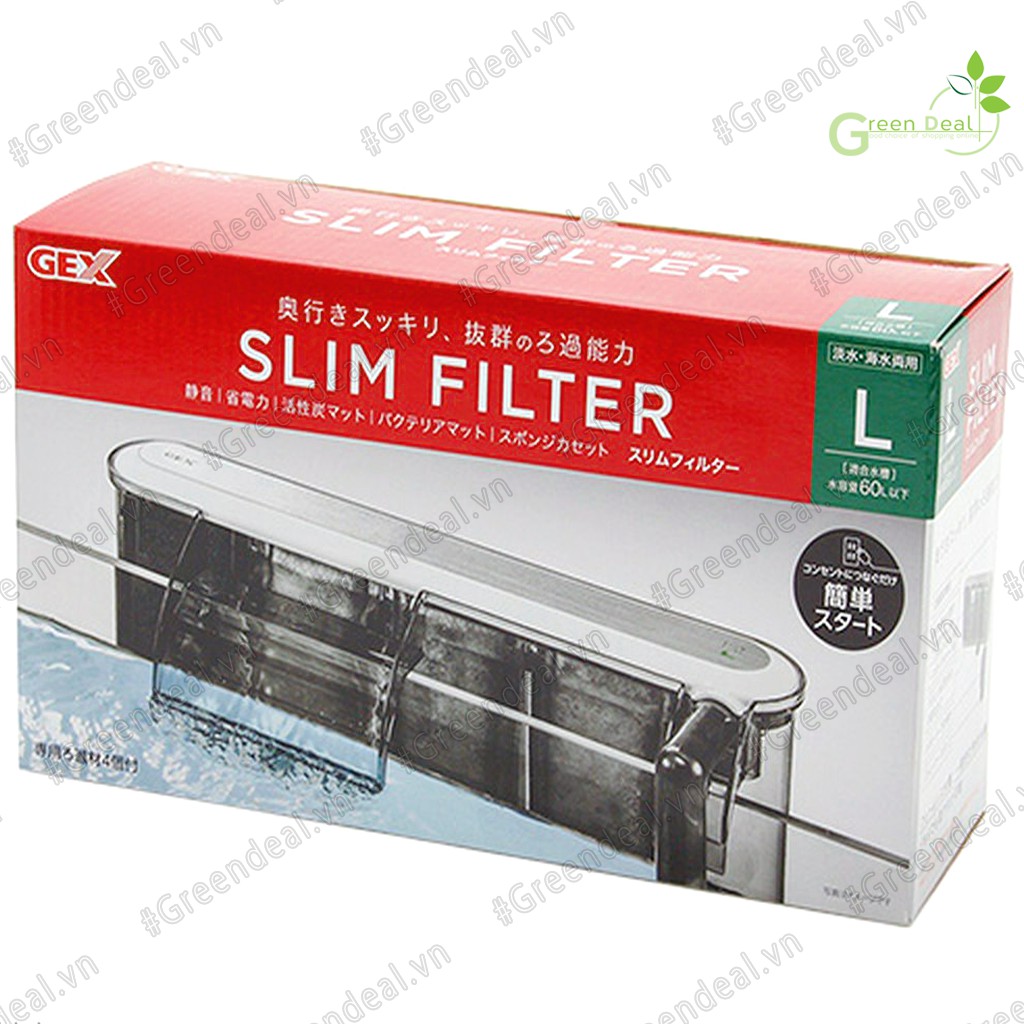 GEX - Slim Filter L | Lọc thác cao cấp cho hồ thủy sinh