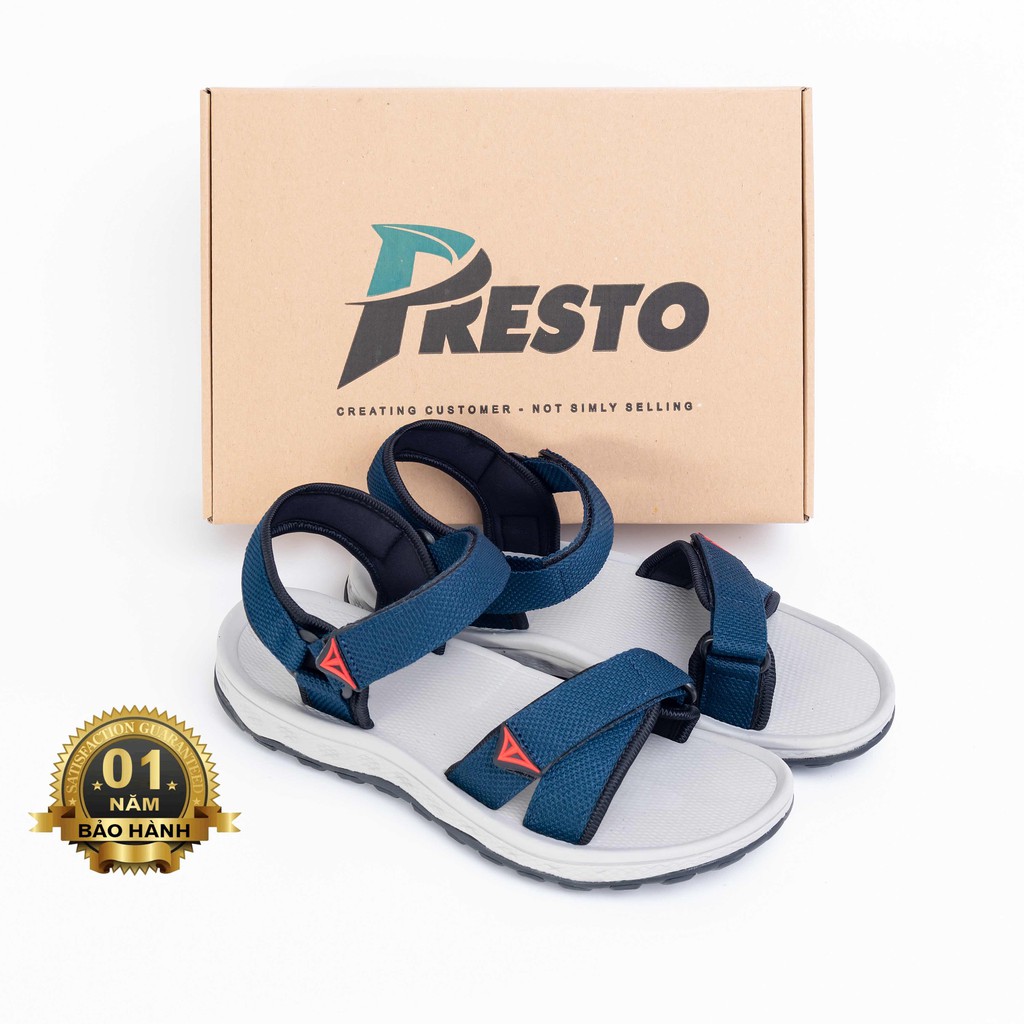 [Có bảo hành][Full box] Giày Sandal Nam PRESTO Quai Chéo Cá Tính Năng Động Giá Rẻ - MT