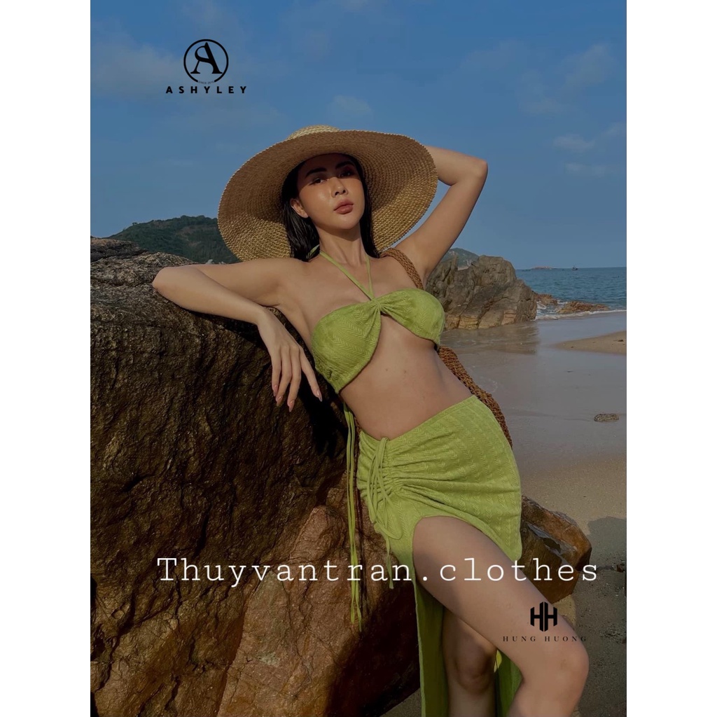 SET BIKINI GÂN 3 MÓN BIKINI RỜI QUÂY BUỘC SIÊU XINH
