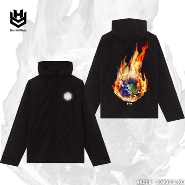 🔥𝐆𝐈𝐀́ 𝐒𝐈̉🔥216 Áo Khoác Dù (Hình Thật) Đen In Hình 3D Siêu Hot. Hottrend - Giá Sỉ - Unisex - Couple - Áo Gió | BigBuy360 - bigbuy360.vn