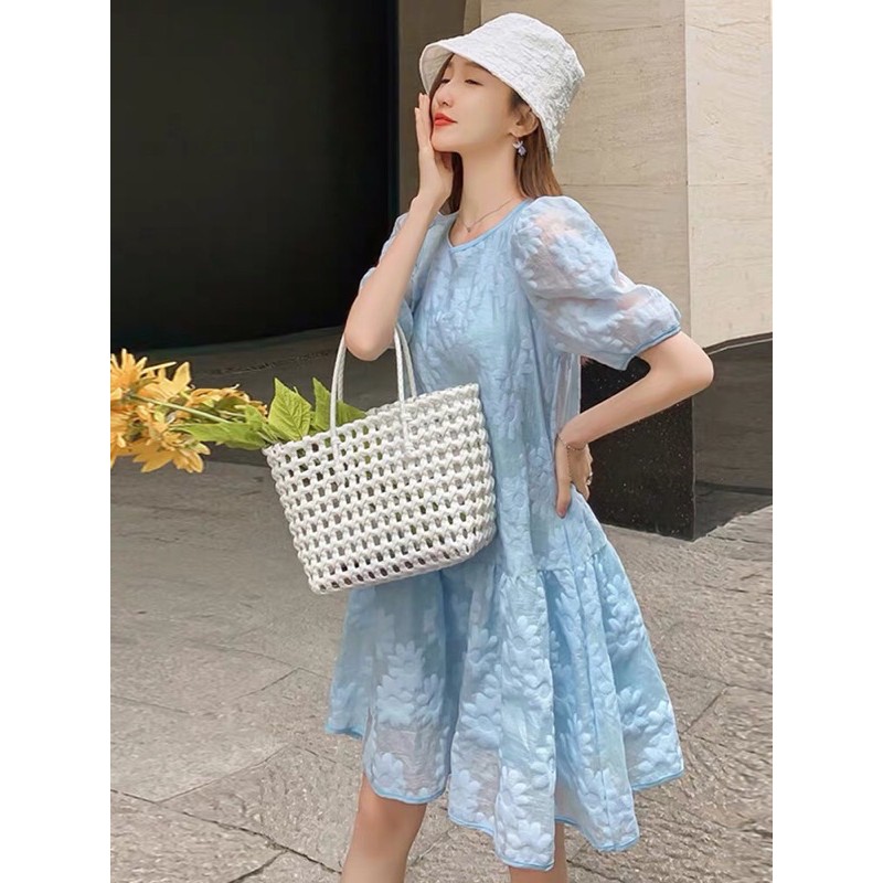 (Sẵn size M)Đầm hoa babydoll- siêu xinh luôn- hàng nhập | BigBuy360 - bigbuy360.vn