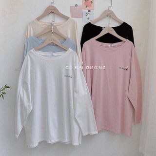 áo thun thu đông dai tay, mẫu I'm bee