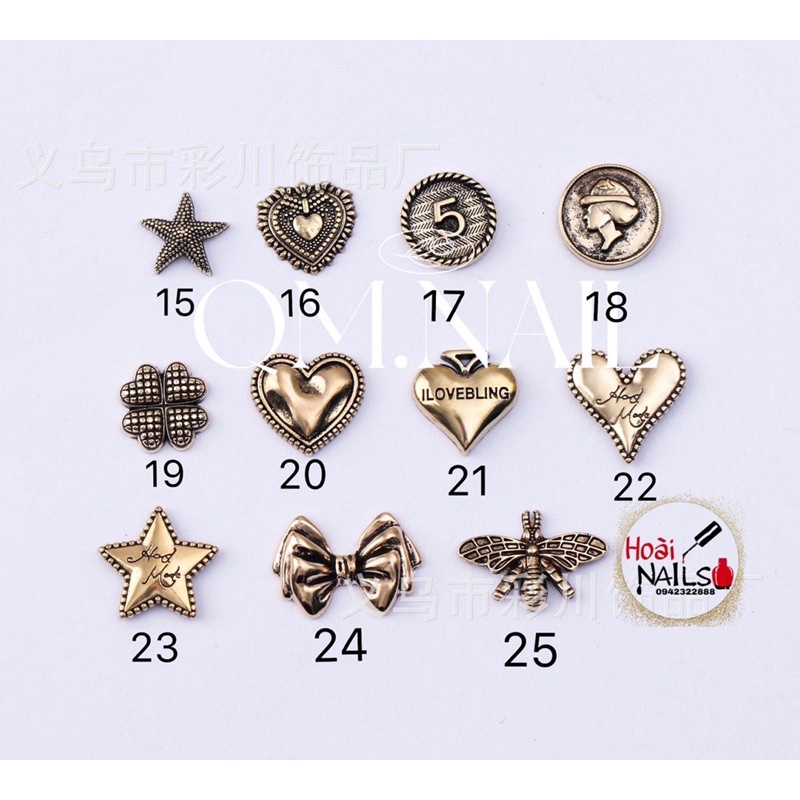 Charm hot bán lẻ link 2( giá 1 chiếc)