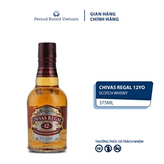 Rượu Chivas Regal 12 YO Nồng Độ Alc 40% 375ml Whisky Kèm Hộp