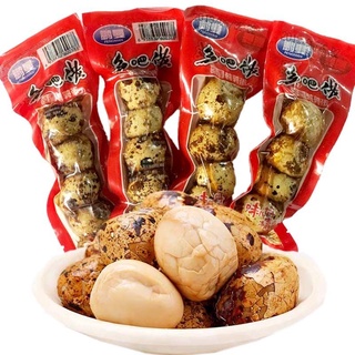 Trứng cút kho xì dầu (túi 4 trứng)