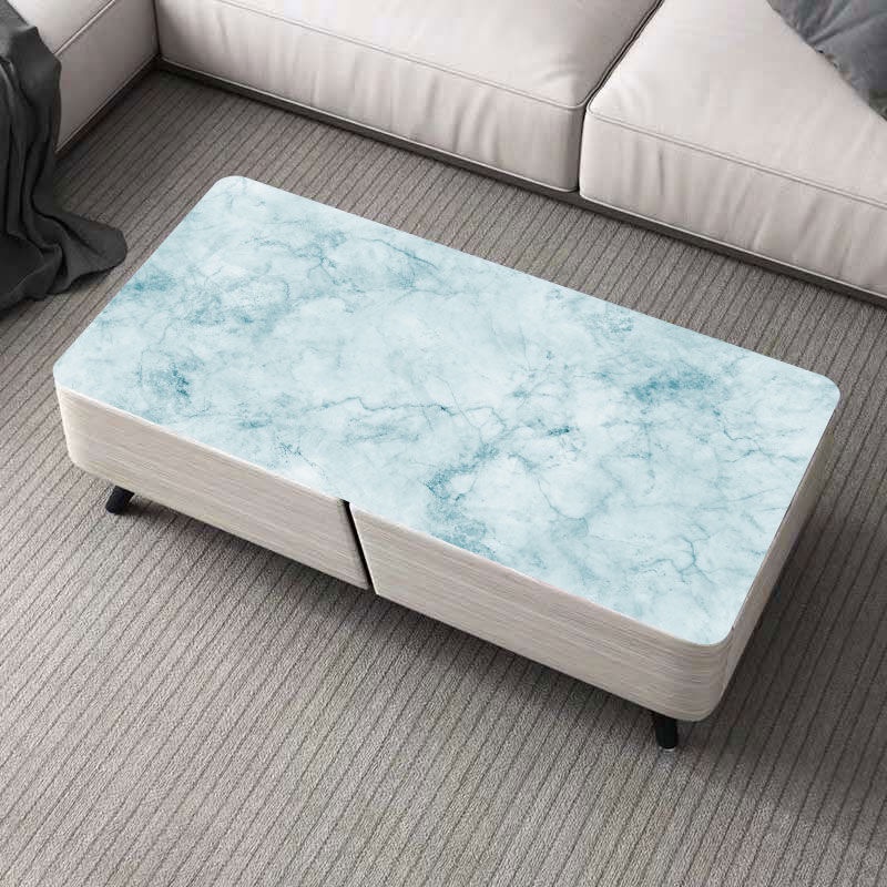 Khăn Trải Bàn Bằng Nhựa pvc Chống Thấm Nước / Dầu / Bỏng In Họa Tiết Đá Cẩm Thạch 3d | BigBuy360 - bigbuy360.vn