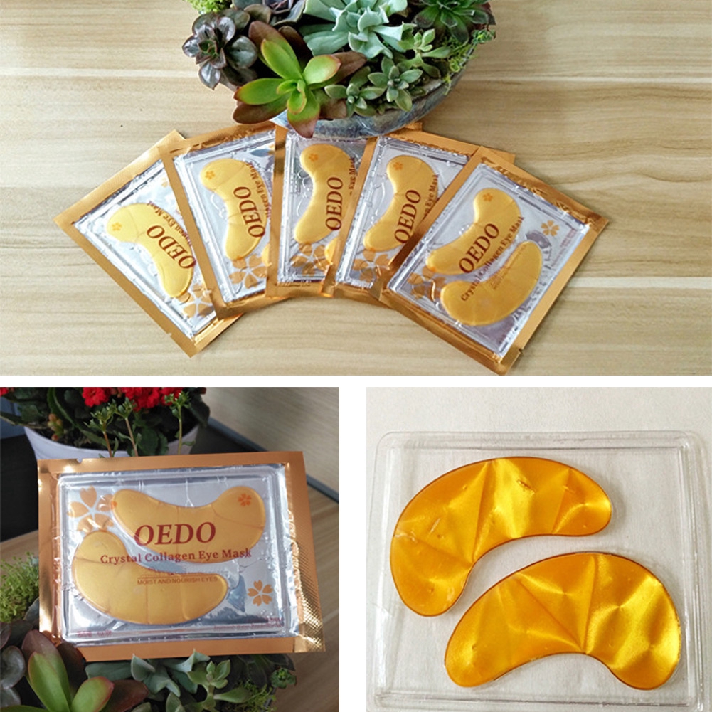 Mặt nạ dưỡng da mắt chiết xuất vàng dưỡng trắng da hiệu quả