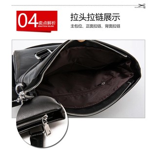 90392 giỏ sách nam da simili cao cấp