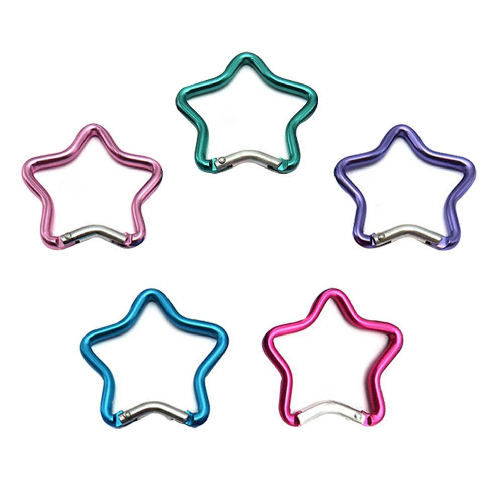 MUVAKO Set 6 / 12 Móc Khóa Leo Núi Bằng Hợp Kim Nhôm Nhiều Màu