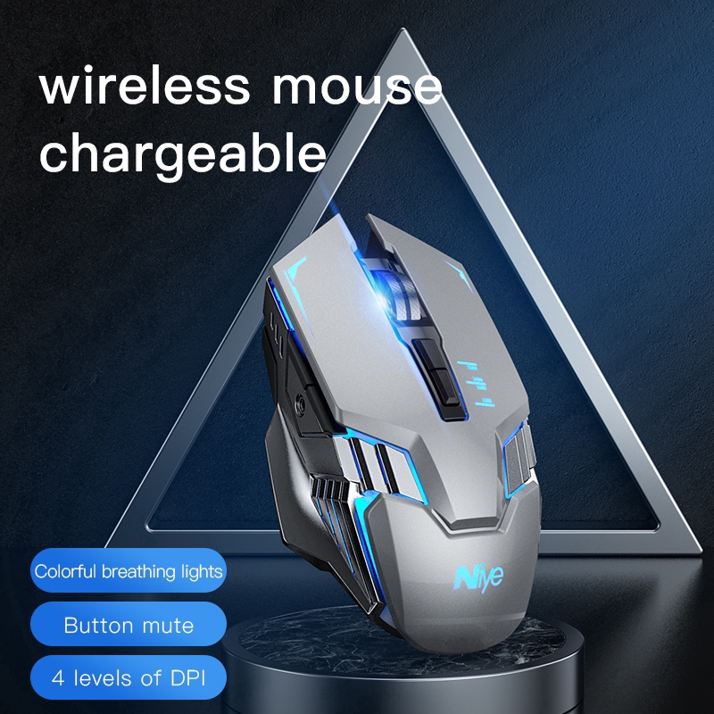 Chuột Chơi Game Niye Không Dây 2.4g Cho Máy Tính Dell Lenovo Huawei Xiaomi | BigBuy360 - bigbuy360.vn