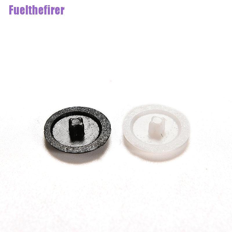 Set 50 / 200 Nắp Nhựa Màu Trắng / Đen Chuyên Dụng Chất Lượng Cao