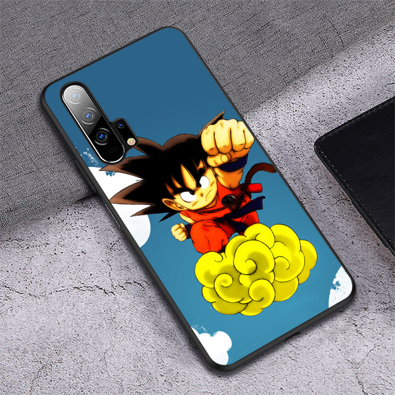 Ốp điện thoại TPU silicon họa tiết Dragon Ball Z super saiyan cho Huawei Y6P Y9 Prime 2019 Mate 10 20 30 Lite Pro T58