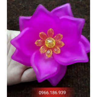 Combo nguyên liệu hoa sen và hoa mai pha lê