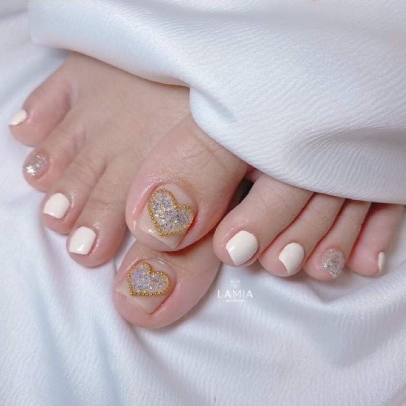 [ Ảnh thật ] Nail box thiết kế , móng up chân mẫu do khách đặt