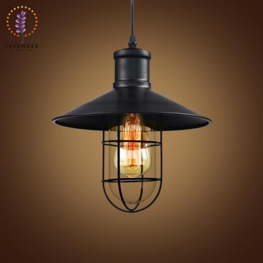 Đèn thả chao rọ sắt chống nổ TH067