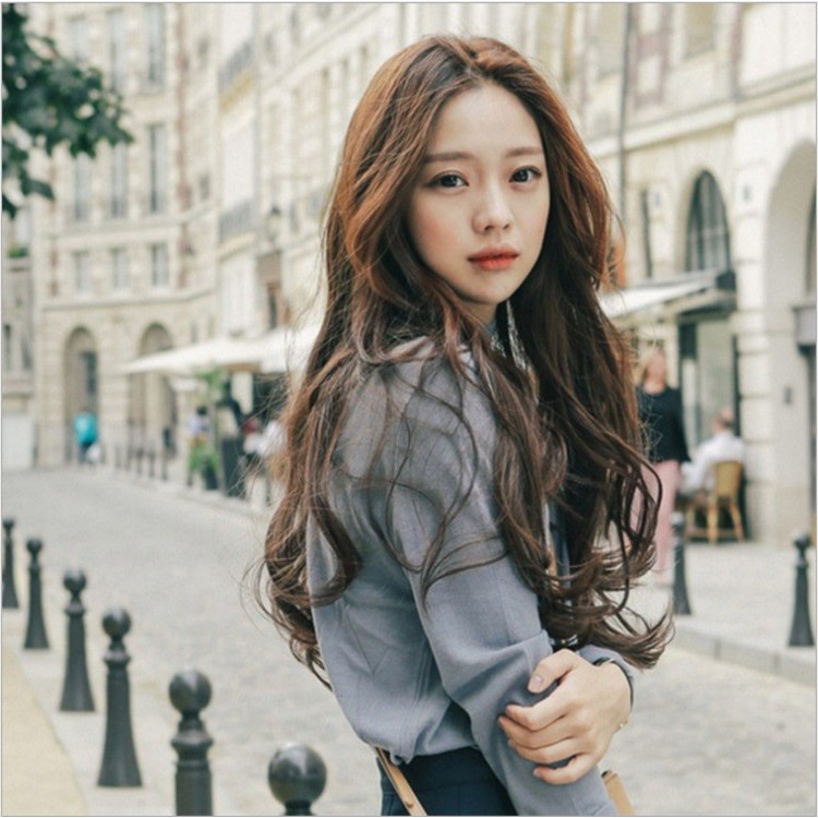 Tóc giả nữ hàn quốc + Tặng kèm lưới TG93