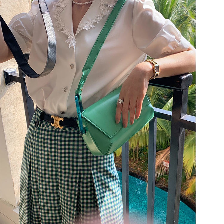 Bán Chạy!F &amp; X Chân Váy Dài Dáng Chữ a Kẻ Sọc Caro Màu Xanh Lá Phong Cách Pháp Cổ Điển Thời Trang Xuân Hè Cho Nữ 2022