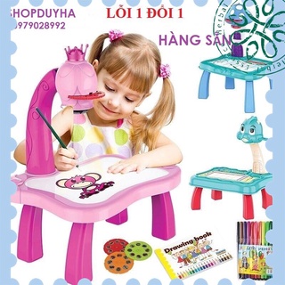 [Cực Hot] Bàn vẽ có đèn chiếu sáng thông minh cho bé, đèn vẽ tranh cho bé - có đèn