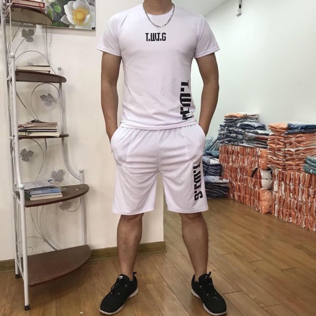 [ Bộ Hè- Cực Mát ] Bộ thể thao nam T.W.T.G chất đẹp | BigBuy360 - bigbuy360.vn