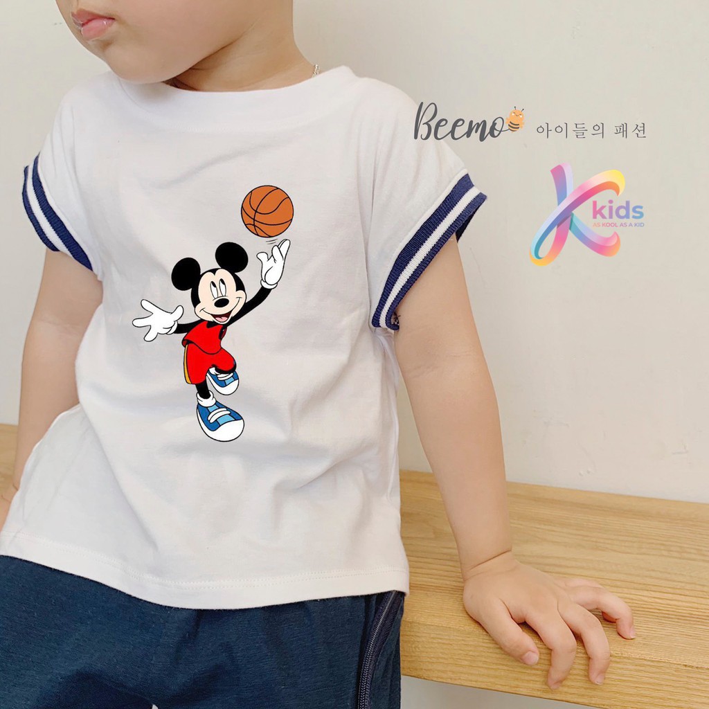 Bộ thể thao Mickey bóng rổ Beemo
