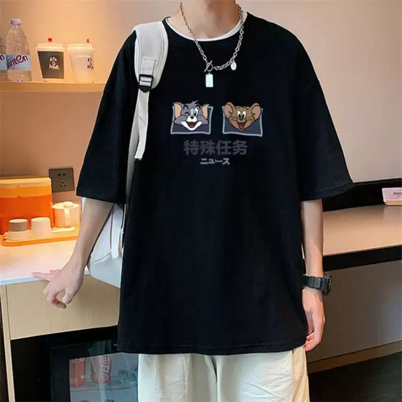 Áo thun tay lỡ nam nữ, áo phông unisex from rộng chất dày đẹp in hình ng sắt