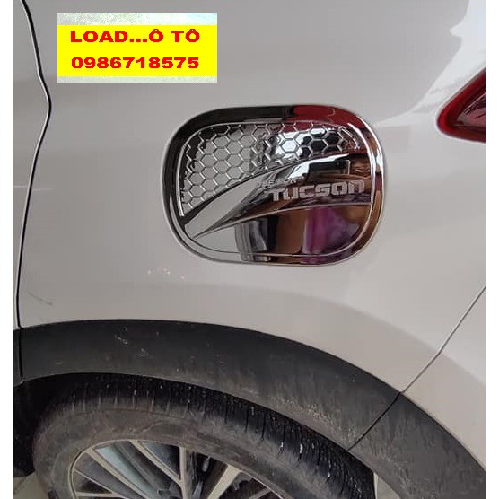 NẮP BÌNH XĂNG HUYNDAI TUCSON 2018-2021 Nhựa ABS Mạ Crom Sáng Bóng