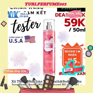 [STRAWBERRY] [𝗦𝗔𝗟𝗘]..::✨Xịt Thơm Có Nhũ Bath&Body Japan Cherry Blossom Shimmer 236mL - Mỹ✨::..