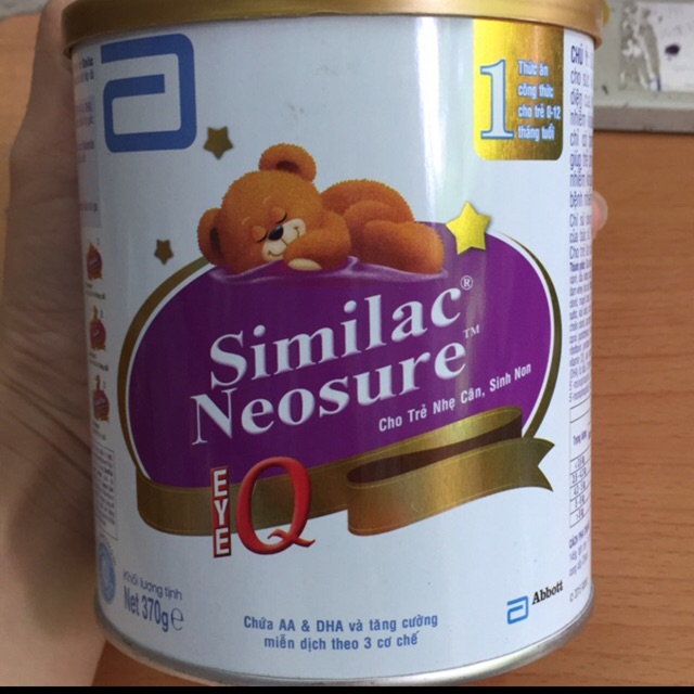 Sữa similac Neosure lon 370g