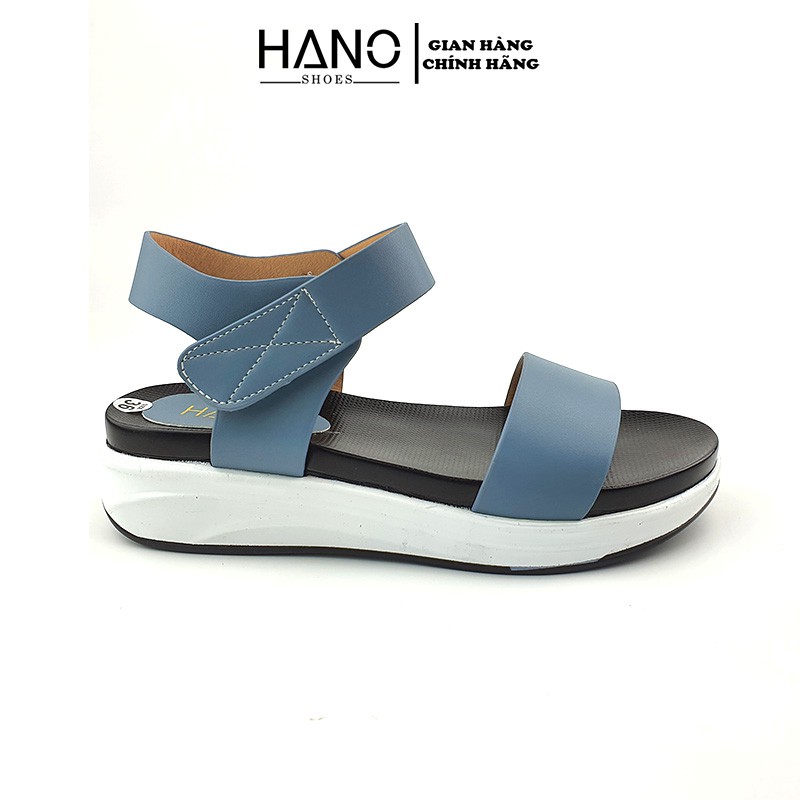 Sandal Đế Xuồng Siêu Nhẹ 3phân/3cm thời trang Da Cao Cấp chuẩn xịn VNXK - HANO 1217