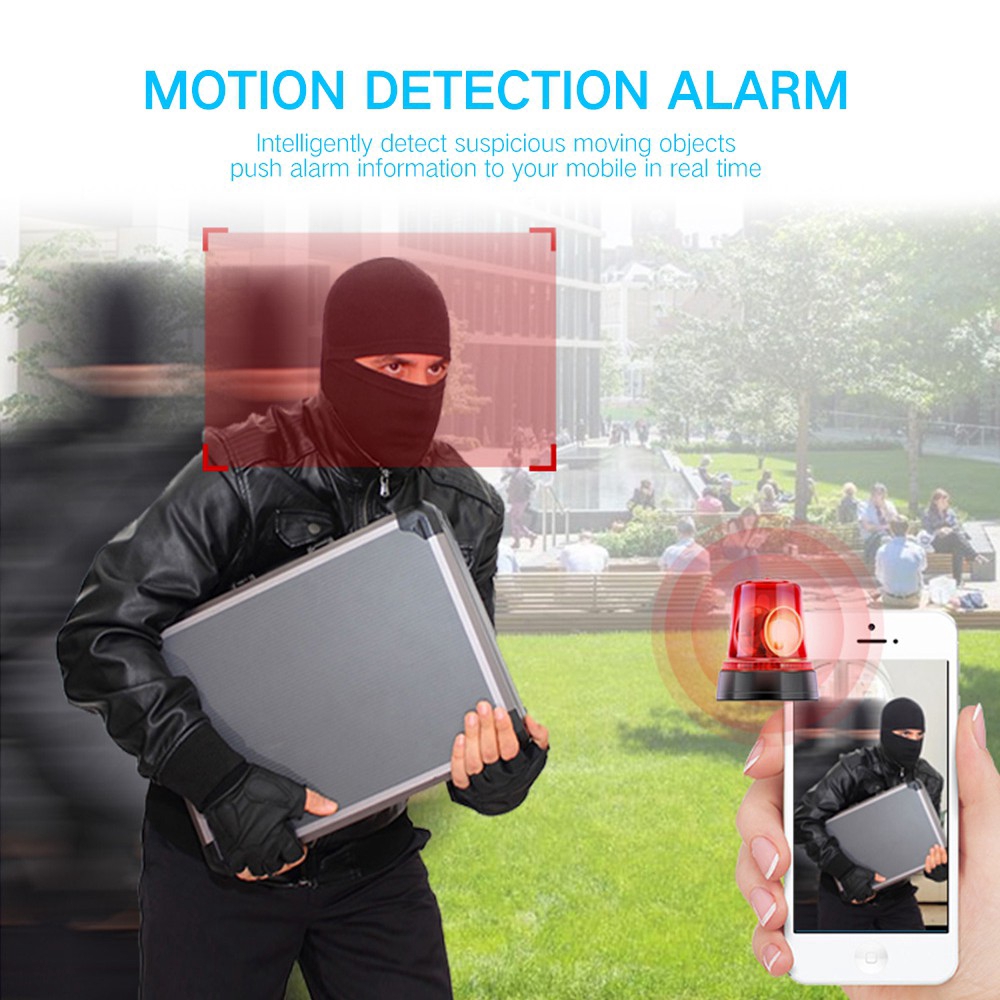 EVKVO - Tầm nhìn ban đêm đầy đủ màu sắc - ICSEE / XMeye APP HD 3MP Outdoor Waterproof Wireless IP Camera CCTV WIFI Home Security Surveillance CCTV Camera ONVIF Two Way Audio Motion Detection Alarm P2P NVR